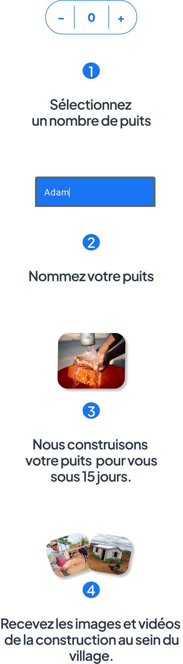 Les 4 étapes de la construction d'un puits avec Soliferme